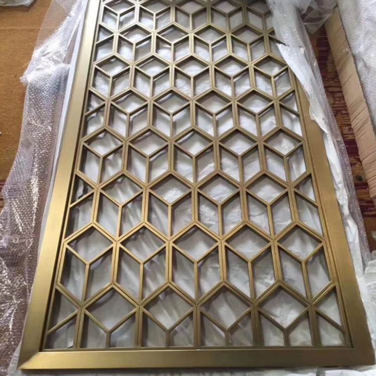 Interior Decoration CNC Cut Metal Screen Home Room Partition Panels