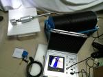Dual view borehole inspection camera