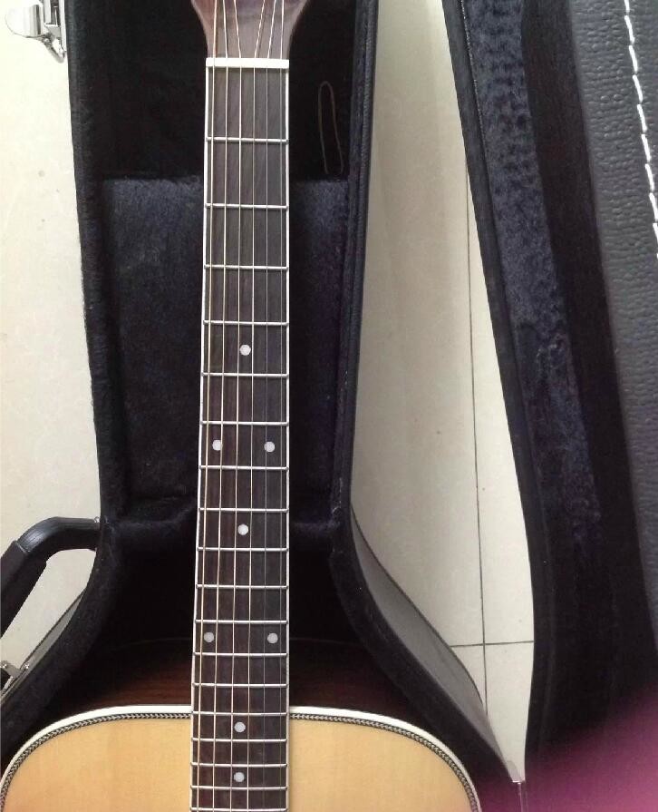 Custom HD35 mahogany sides and back acoustic guitar