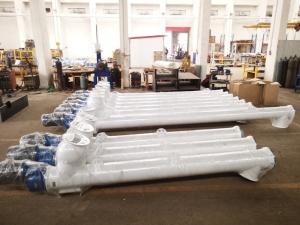 Quality Professional Cement Screw Conveyor 219 With Motor / Horizontal Screw Conveyor wholesale
