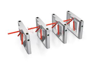 Quality Zoo Cinema Tripod 30 Persons / Min Stainless Steel Turnstiles wholesale