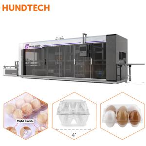 Quality PP PS Egg Tray Making Machine Vacuum Forming Equipment 35 Shot/Min wholesale