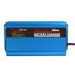 Aluminum Shell Fan Cooling Car 12v Lithium Ion Battery Charger 12.6v