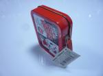 Colorful Cartoon Metal Tin Lunch Box , 112 x 82 x 25mm Tin Storage Container
