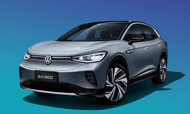 Volkswagen ID4 Pro Electric Super Car 2024 4WD Luxury EV SUV with Ternary Lithium Battery and Max. Speed of 160km/h