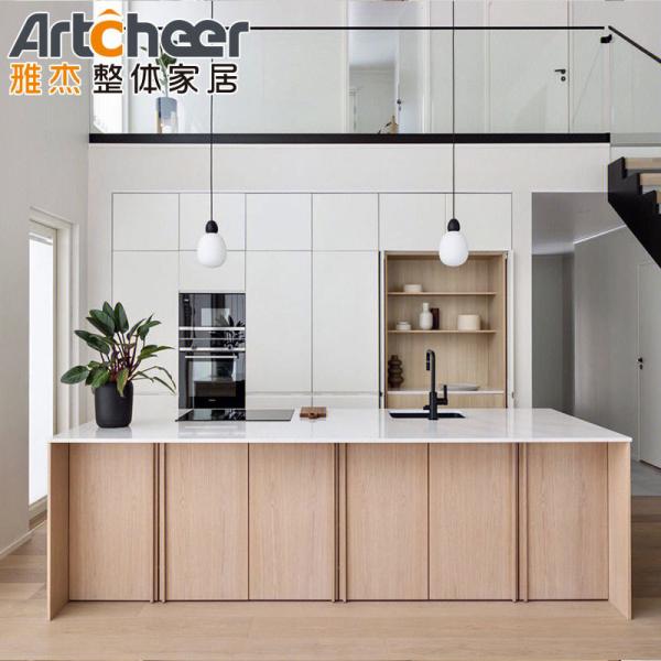 Kitchen Cabinet Kitchen Furniture Solid Wood Storage Cabinet Design for Small