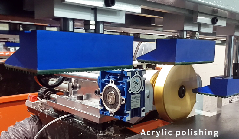 2022 New Dongguan Factory Supply Half-Automatic 1000mm Working Length Edge Bright Diamond Polishing MachineFor Acrylic