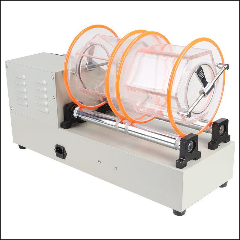 16kg Jewelry Polisher Tumbler ABS Metal With Timer Double Barrel