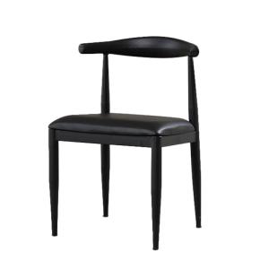 Quality Modern PU Dining Chairs , Leather Metal Hans Wegner Dining Chair wholesale