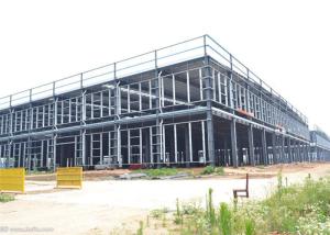 China Easy Install Steel Structure Construction Insulated Prefab Warehouse Shed on sale