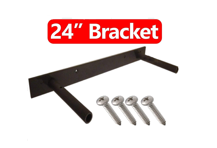 Black Powder Coating Shelf Support Hidden Brackets for Floating Shelves Steel Bracket
