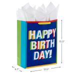 CMYK Printing Custom Printed Shopping Paper Bag With Logo for Birthday