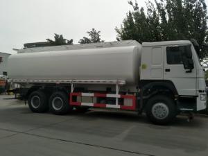 Quality SINOTRUK HOWO 6X4 25CBM Oil Tank Truck 10Wheels 400Hp White wholesale