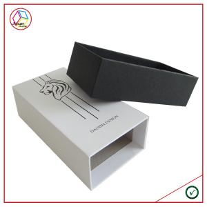 Quality Customized Rectangular Cardboard White Box For Gift Packaging wholesale