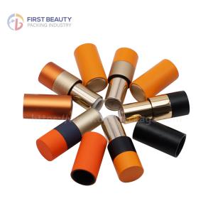 Quality Cosmetic Mockup Empty Lipstick Tube Cylinder 4g wholesale