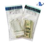 Waterproof Tamper Evident Security Bags , Self Adhesive Bank Deposit Bags