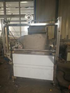 Quality automatic electric heating stainless steel nuts fryer machine wholesale