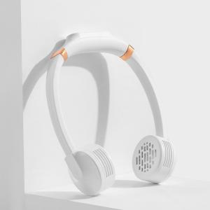Quality Bend Mini Fan Usb Charging Wearable Leafless Hanging Air Conditioner Neck Fan wholesale