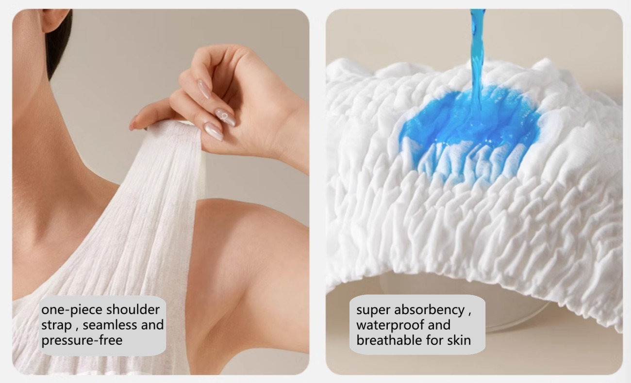 Disposable Postpartum Feeding Bra Maternity Pregnancy Nursing Super Absorbent Seamless Underwear