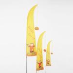 Fall Harvest Garden Flag Scarecrow