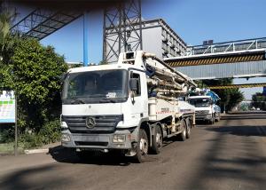 Quality 300KW Zoomlion Concrete Boom Truck , Boom Pump Truck Well Maintenanced wholesale