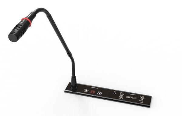 Flush - Mounting Meeting Room Microphone System Discussion Chairman / Delegate