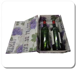 Quality double bottles wine box wholesale