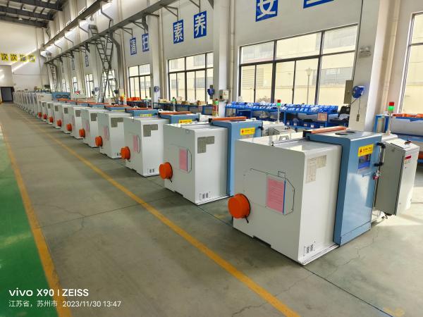 7.5-11kw Main Machine Power Double Twist Stranding Machine for Cable Manufacturi