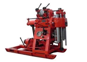Quality Red High Speed Compact Hydraulic Engineering Drilling Rig wholesale