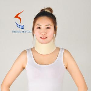 Quality CE/ISO certification neck collar soft S-XL size neck brace support white color wholesale
