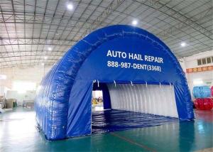 Quality Lightweight Blue Airtight Inflatable Tunnel Tent For Advertising , Celebration wholesale