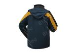 Custom Set Mens Long Work Coat , Construction Industrial Safety Clothing