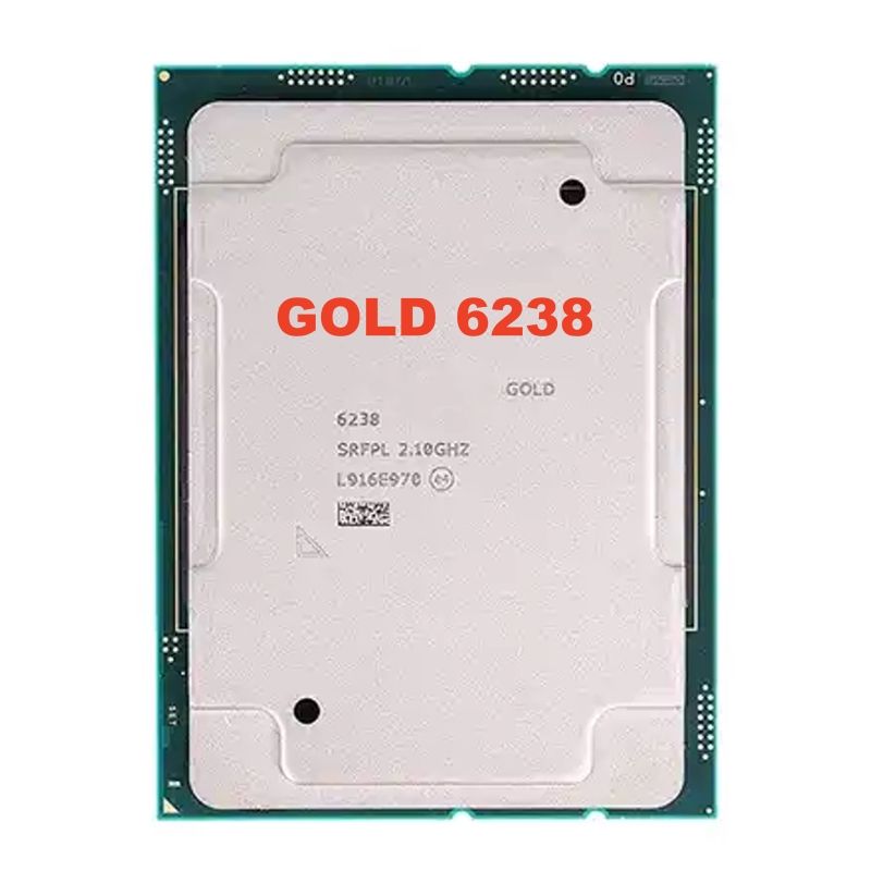 New Original Server processor 6238 CPU 2.1GHz 22cores 140W processor 6238 cpu for server