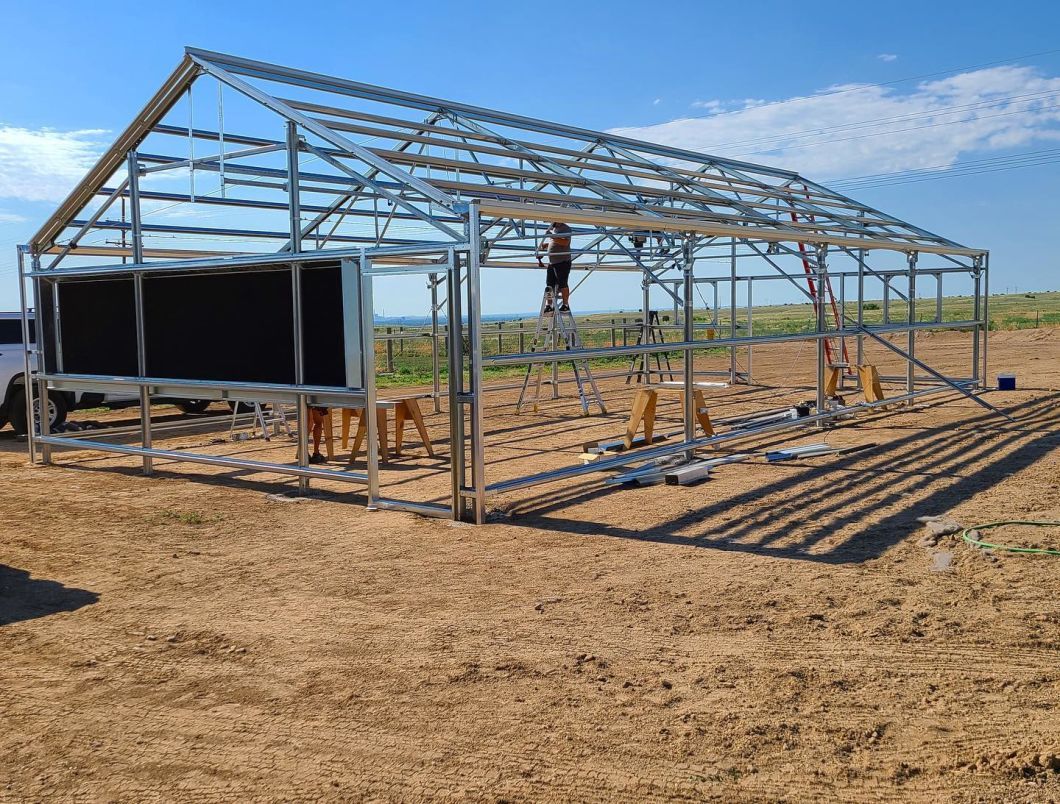 Greenhouse Hydroponics Growing System for Vegetables