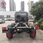 6x6 5ton Awd Cargo Truck Off Road Truck Chassis Double Cabin Medium-sized Diesel