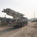 300KW 38m Pump Used Cement Truck , Used Concrete Machine Actros 3341 For