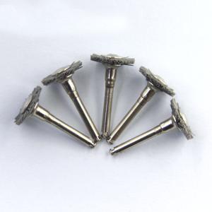 Quality Disposable Prophy Brush Cup Abrasive Fiber Al Oxide Flat Head Wheel Shape Latch wholesale