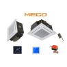 Buy cheap 500CFM Hydronic Heating Fan Coil Units , Chilled Water Cassette Unit 850x850mm from wholesalers