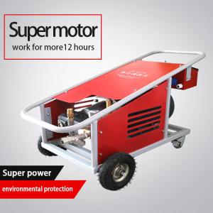 Quality Portable Water Jet Cleaning Machine Pressure 5076psi 4.62gpm/Min Farm Manure Flushing wholesale