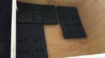 600mm Roadliner Excavator Rubber Pads For Johndeere 225dlc