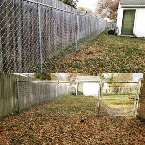 Quality Hot Dipped Galvanized Black Chain Link Fence Cost 1.53m*10m*65mm*65mm*2.5mm wholesale