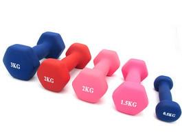 Quality Home Fitness Strength Training Womens Vinyl Dipped Coated Dumbbell wholesale