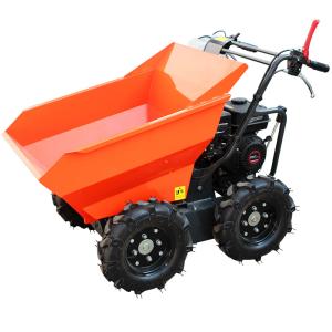 Quality 300 Kg/500 Kg/800 Kg Hydraulic Tracked Gasoline/Diesel Mini Dumper with EPA Engine wholesale