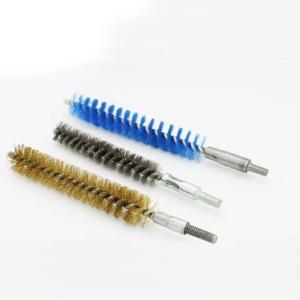 Quality Brass Wire Rust Cleaning Brush , Grinding / Polishing Pipe Scrub Brush wholesale