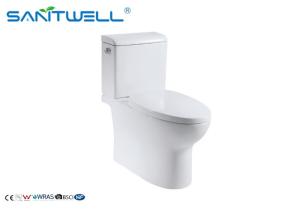 Quality Ceramic Close Coupled Toilet soft seat cover 680*370*755mm Size wholesale