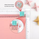 ZEQUAN Folding 2 in 1 A4 Paper Trimmer Scoreboard 12-inch Craft Paper Cutter for