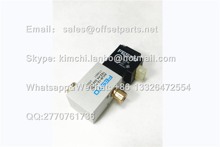 A4.334.003 SM52 Cylinder Valve 26573 Penumatic System Offset Press Parts Printing Machine Spares