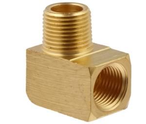 Quality Extruded 3/8 NPTF Female X 3/8 NPTF Male Brass Elbow 90 Degree wholesale