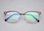 Metal Browline Glasses Business Style TR+Metal Support System