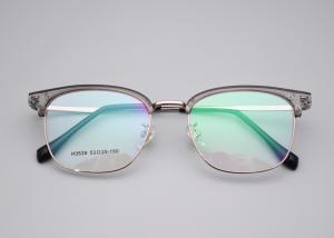 Quality Metal Browline Glasses Business Style TR+Metal Support System wholesale